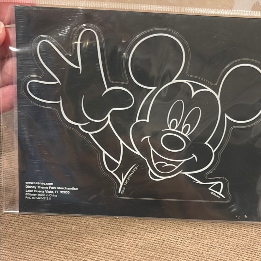 Disney‎ Mickey Mouse Black and White Sticker